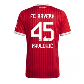 Bayern Munich Aleksandar Pavlovic #45 Hjemmebanetrøje Dame 2026-27 Kortærmet